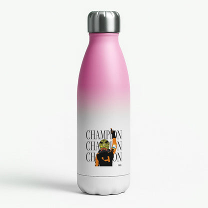 Lando Champion 2025 Pink Water Bottle