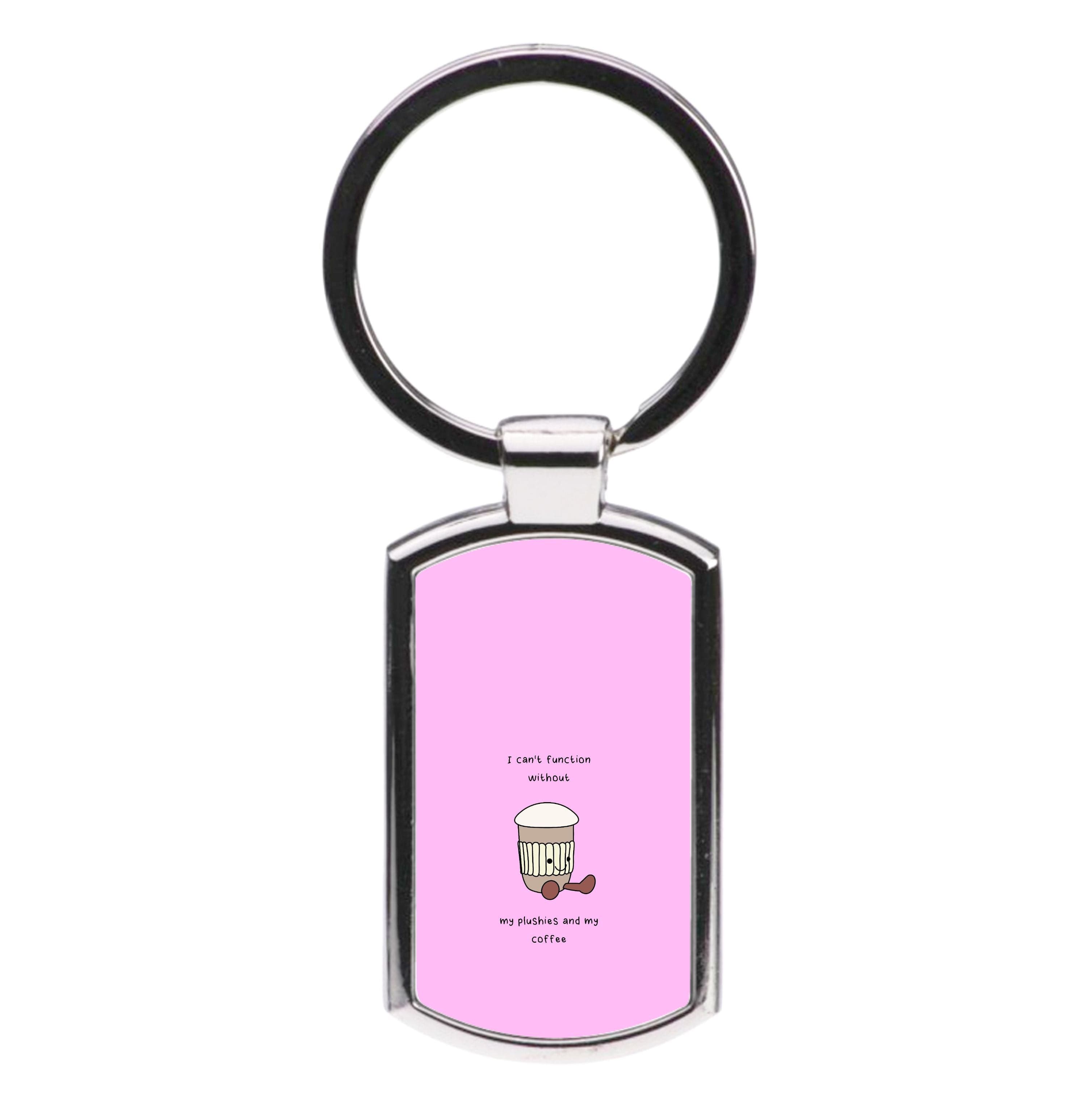 Coffee - Plushy Luxury Keyring