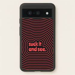 Suck It And See Psychedelic Google Pixel 8 Case