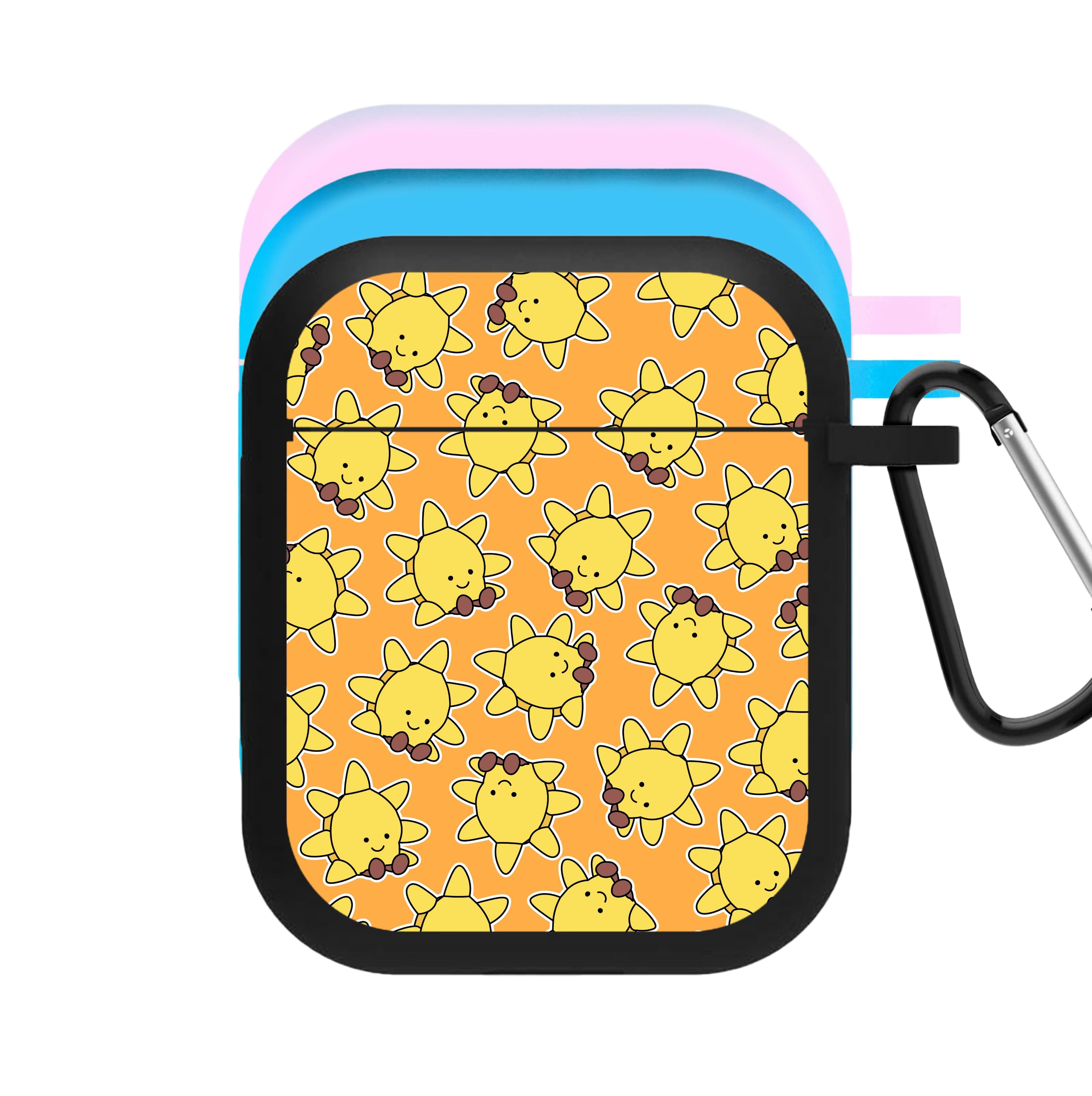 Sun Pattern - Plushy AirPods Case