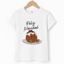 Christmas Pudding Plush Unisex T-Shirt