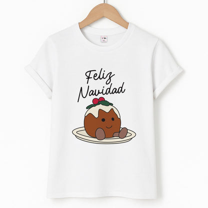 Christmas Pudding Plush Unisex T-Shirt