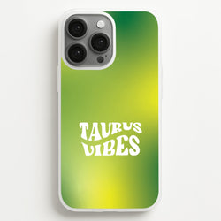 Taurus Vibes Gradient Zodiac iPhone 13 Pro Case