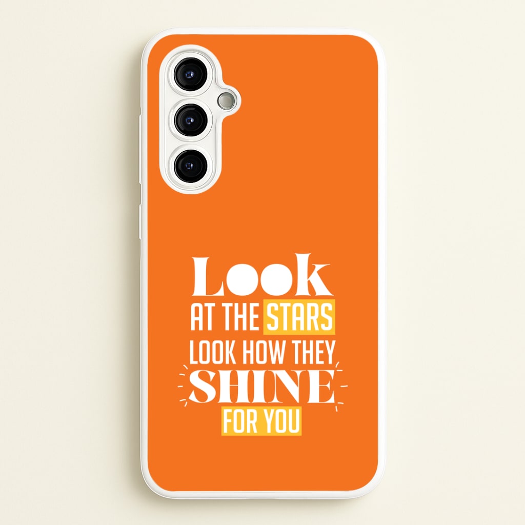Look At The Stars Galaxy A54 Case