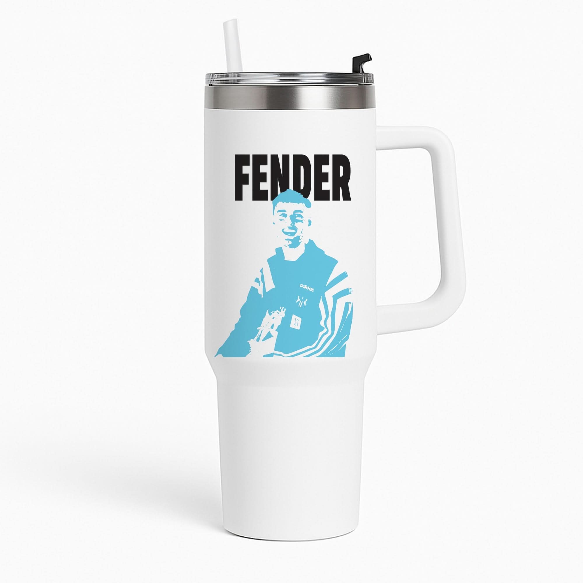 Fender Silhouette Blue Tumbler