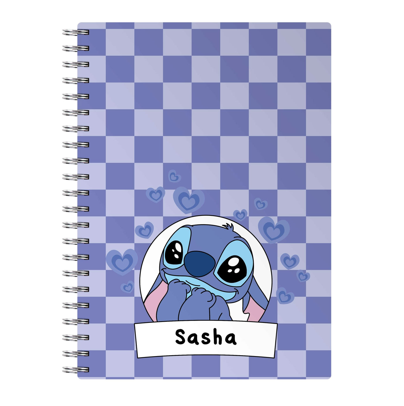 Personalised Cute Blue Alien  Notebook