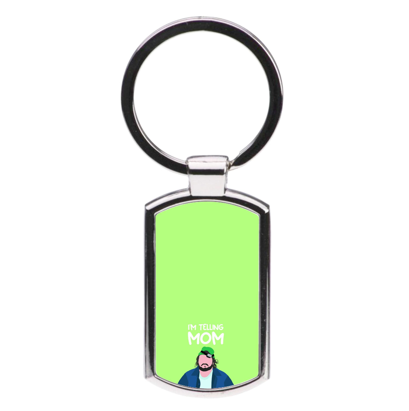 I'm Telling Mom Luxury Keyring