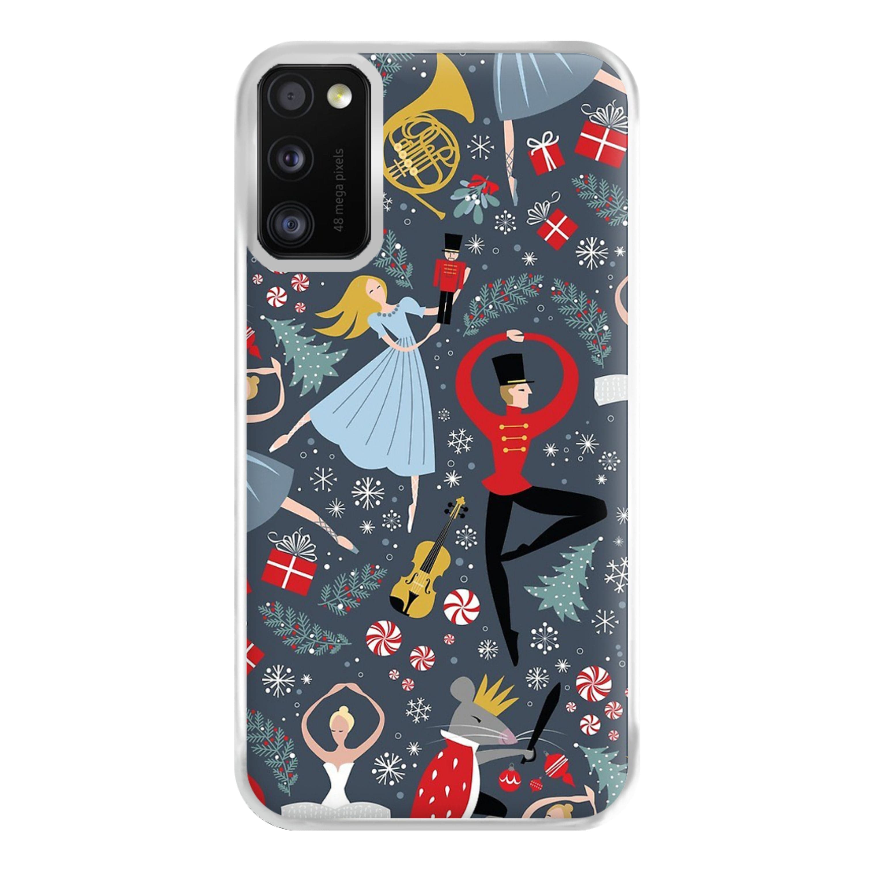 Nutcracker Ballet Pattern - Christmas Phone Case