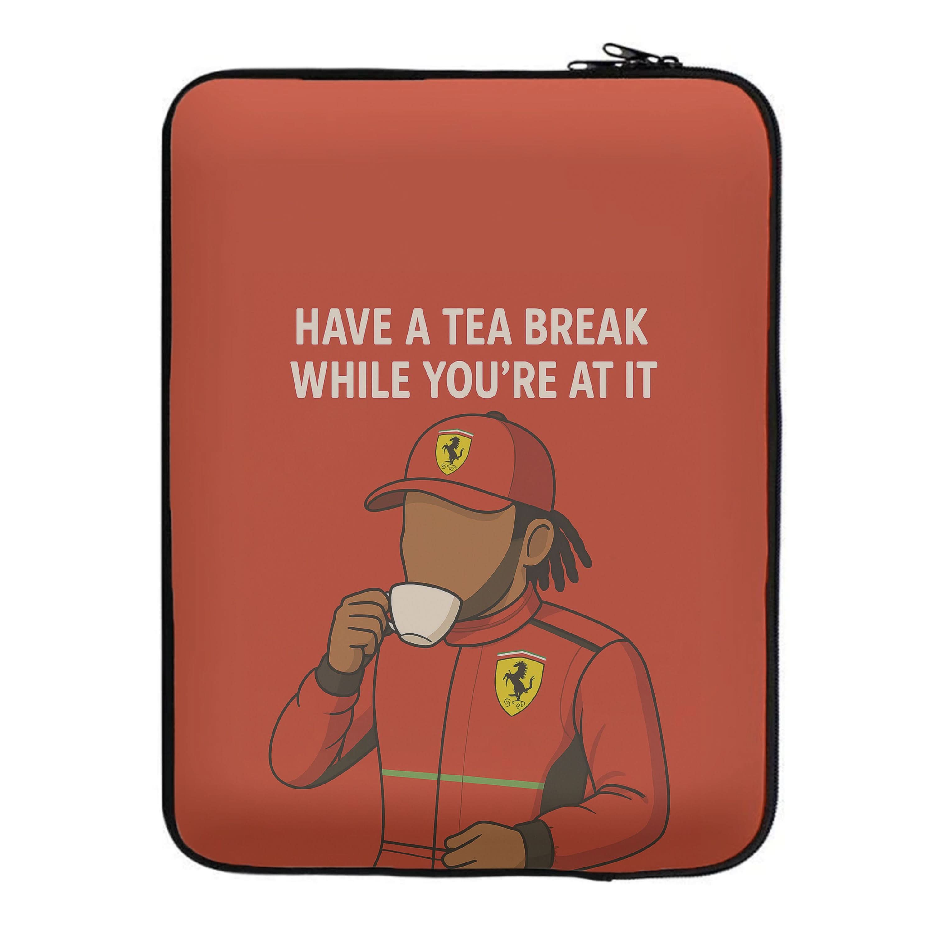 Hamilton's Tea Break Laptop Sleeve