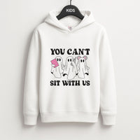 You Can't Sit With Us Ghosts Kids Hoodie