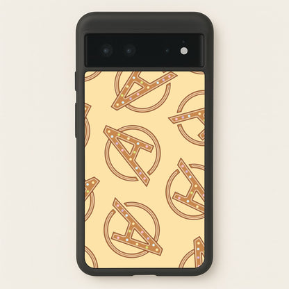 Superhero Team Gingerbread Pattern Google Pixel 6 Case