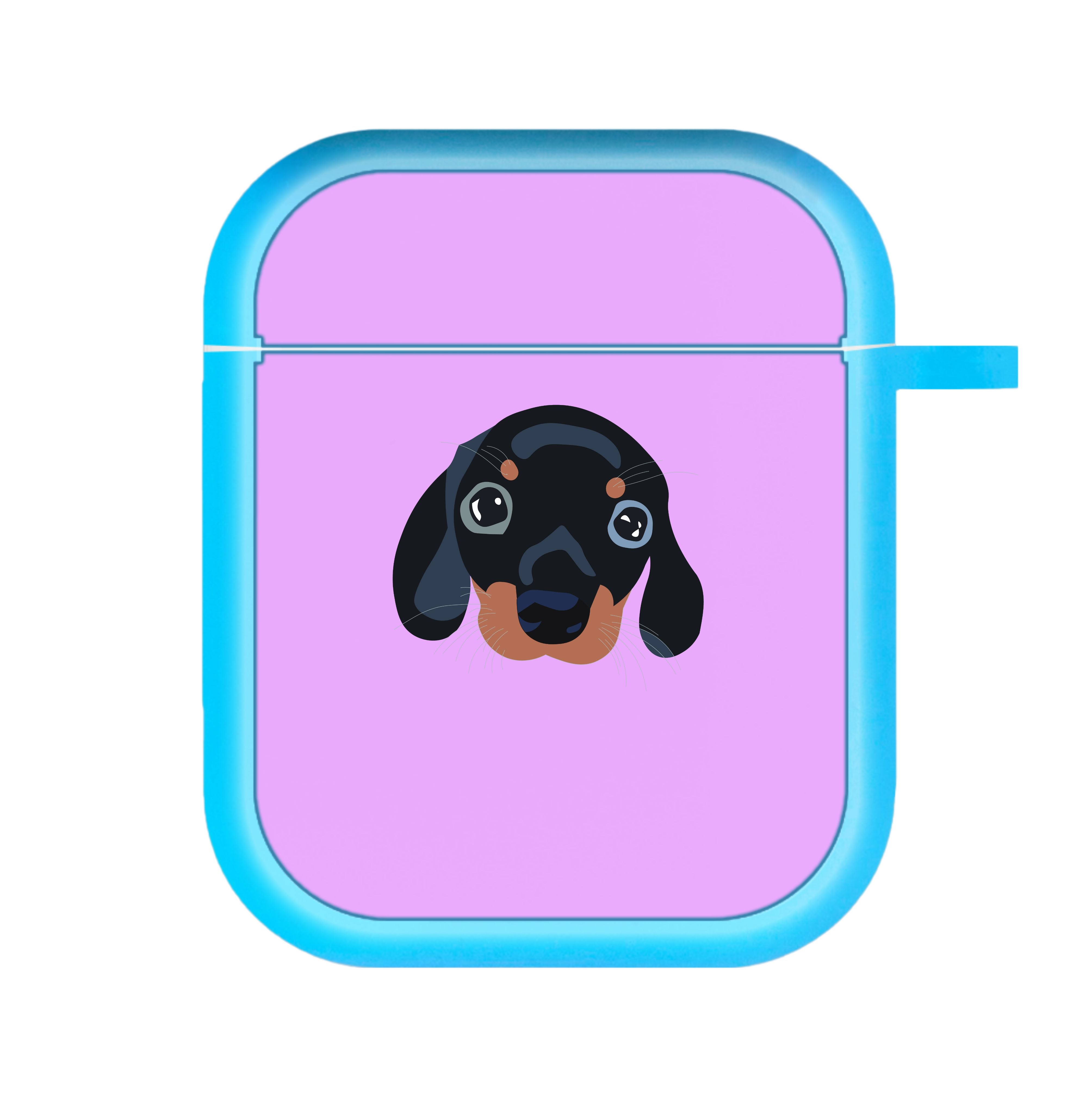 Black - Dachshunds AirPods Case