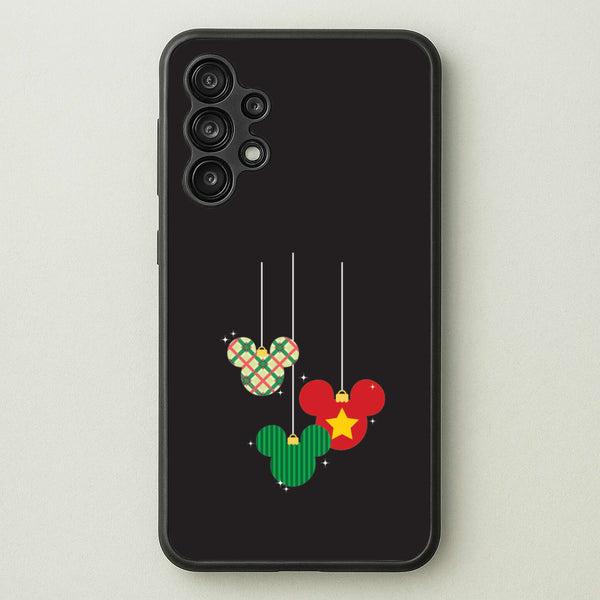 Cartoon Mouse Hanging Baubles Galaxy A13 Case