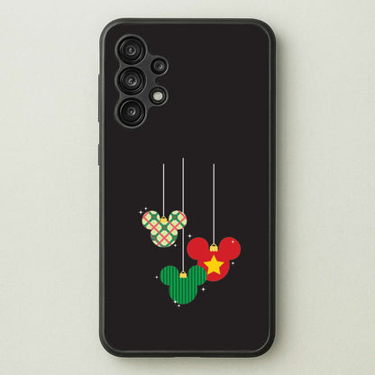 Cartoon Mouse Hanging Baubles Galaxy A13 Case