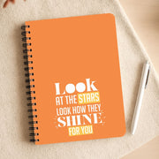 Look At The Stars Notebook 3