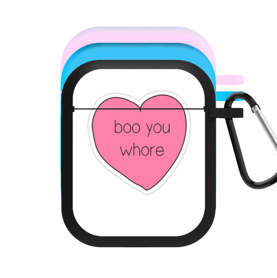 Boo You Whore - Heart - Mean Girls AirPods Case