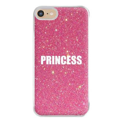 Glittery Pink Princess Phone Case