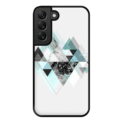 Triange Marble Pattern Phone Case