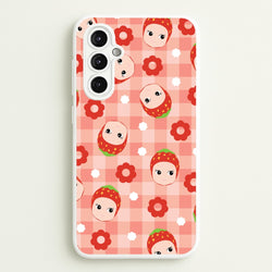Strawberry Angel Pattern Galaxy A14 Case