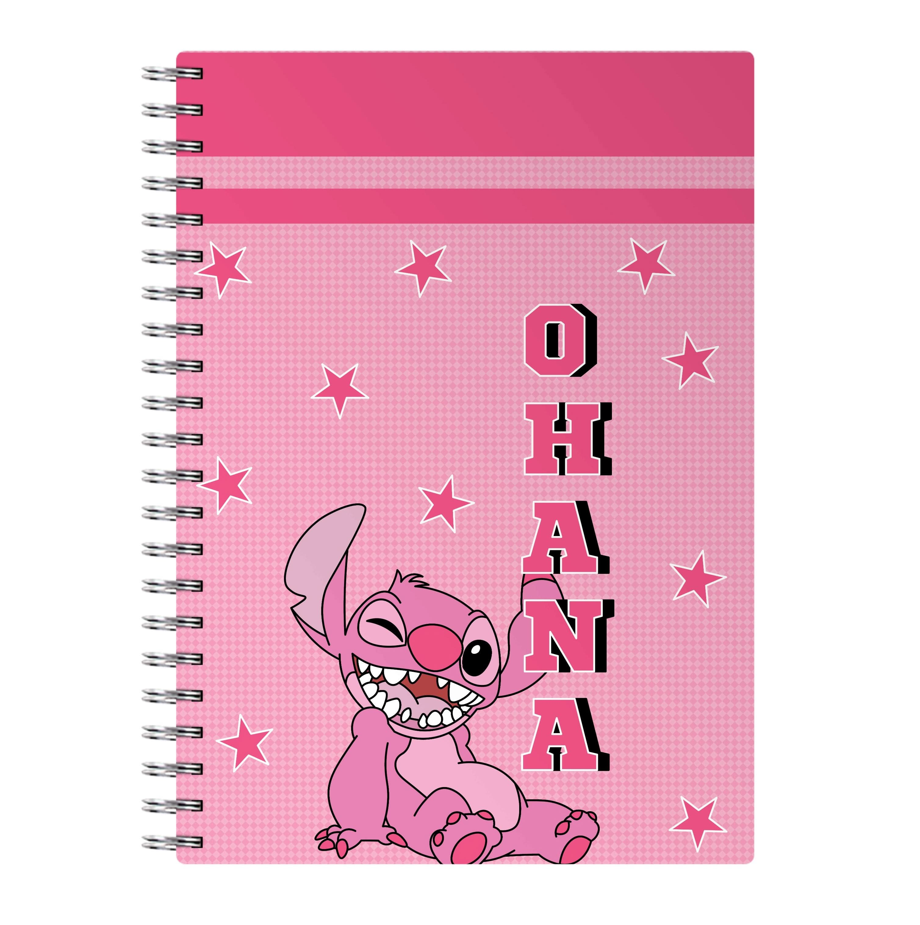 Pink Alien Ohana Notebook