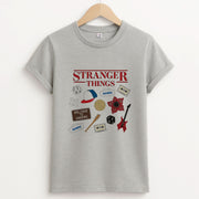 Stranger Things Cartoon Icons T-Shirt 2