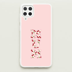 Floral Varsity Mum Galaxy A12 Case