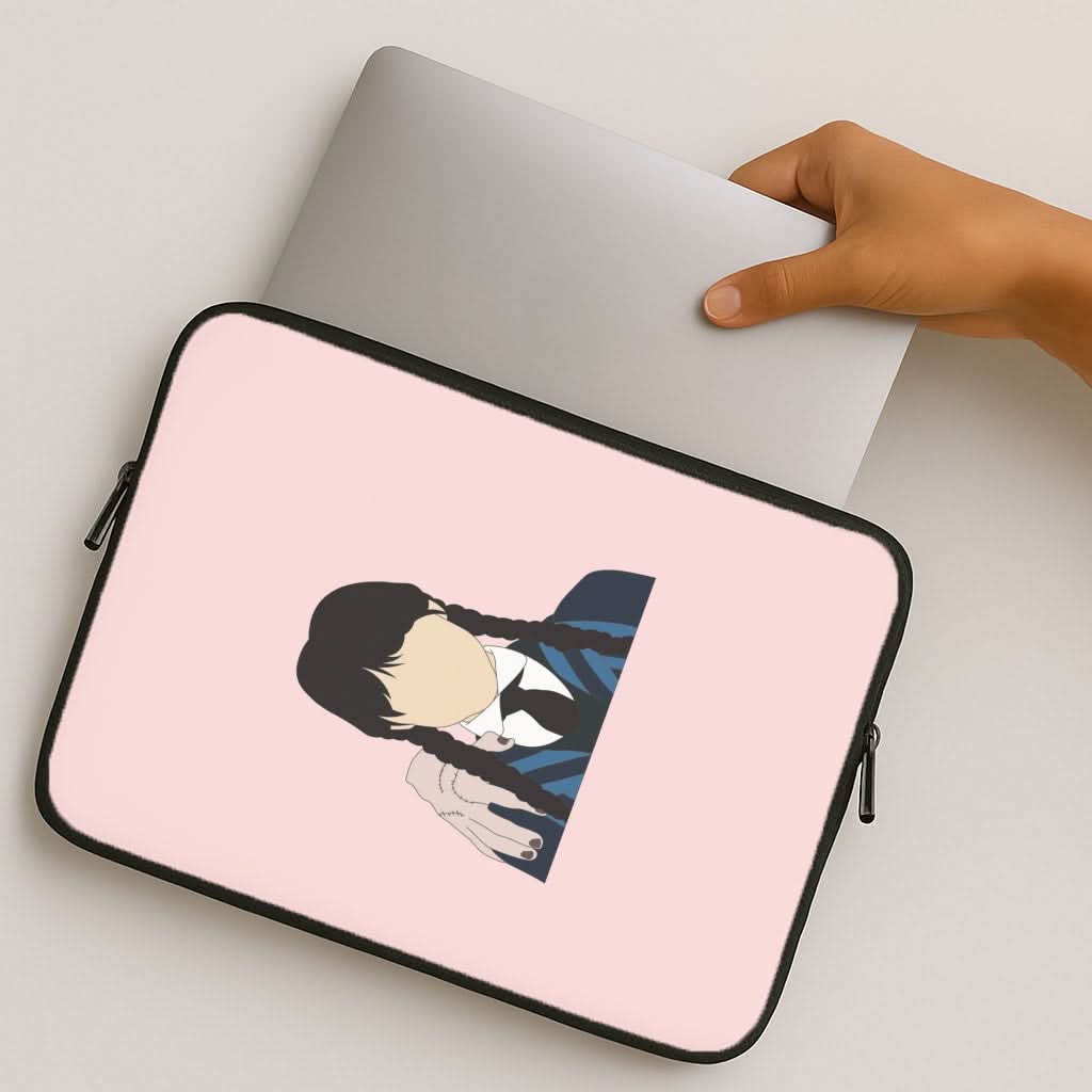 Wednesday And Thing MacBook Cover
