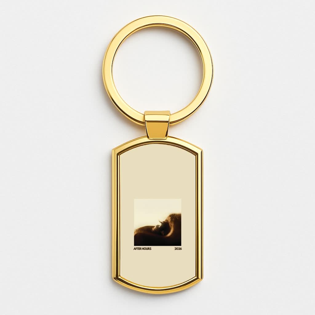 AH Album Gold Keyring