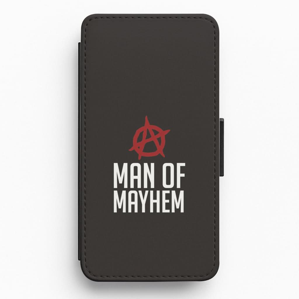 Man Of Mayhem Flip / Wallet Phone Case