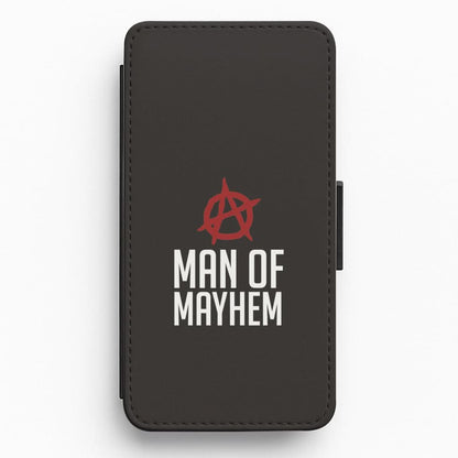 Man Of Mayhem Flip / Wallet Phone Case