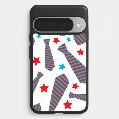 Tie And Stars Pattern Google Pixel 10 Pro XL Case