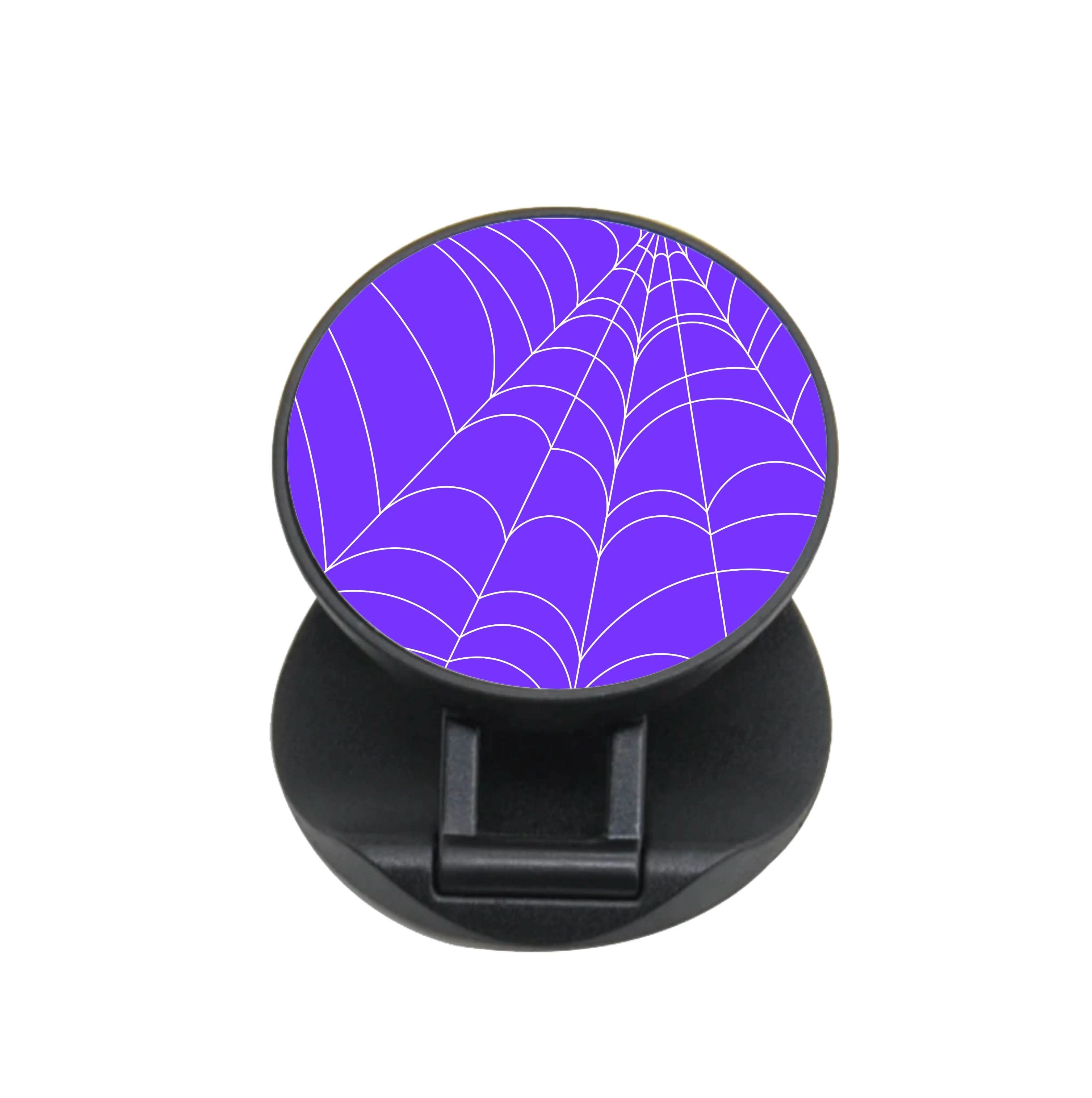 Purple Cobweb Pattern FunGrip