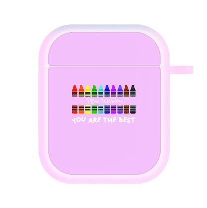 You Are The Best - Personalised Teachers Gift AirPods Case