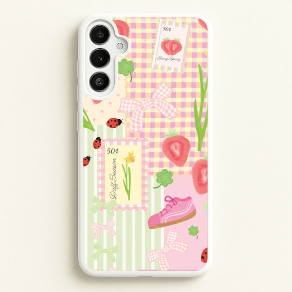 Trinkets Collage Galaxy A34 Case