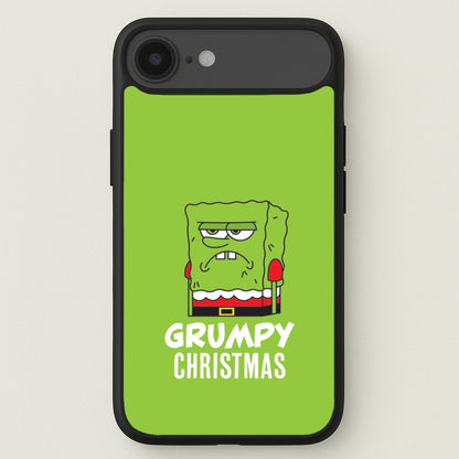 Grumpy Christmas Cartoon Sponge iPhone 17 Air Case