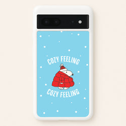 Cozy Feeling Cartoon Beagle Puffer Jacket Google Pixel 7 Case
