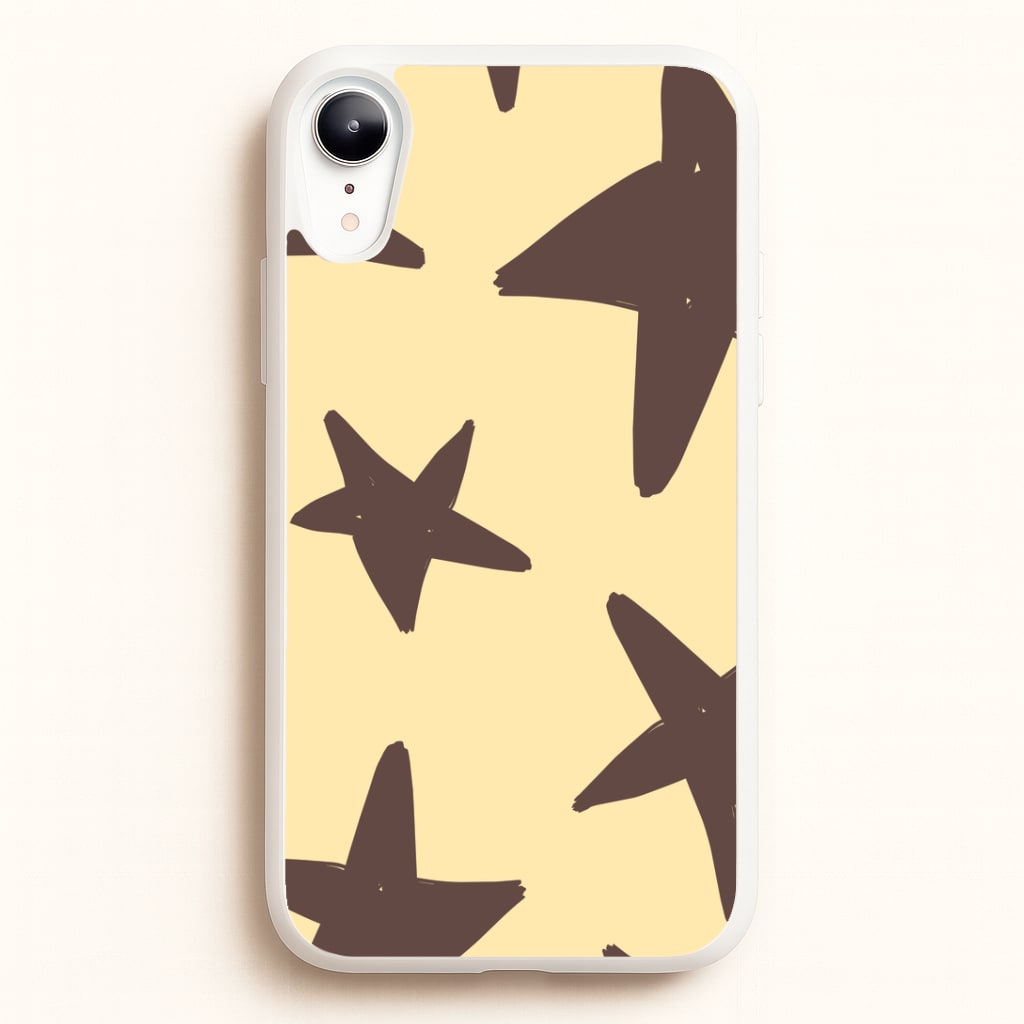 Vanilla & Chocolate Stars iPhone XR Case