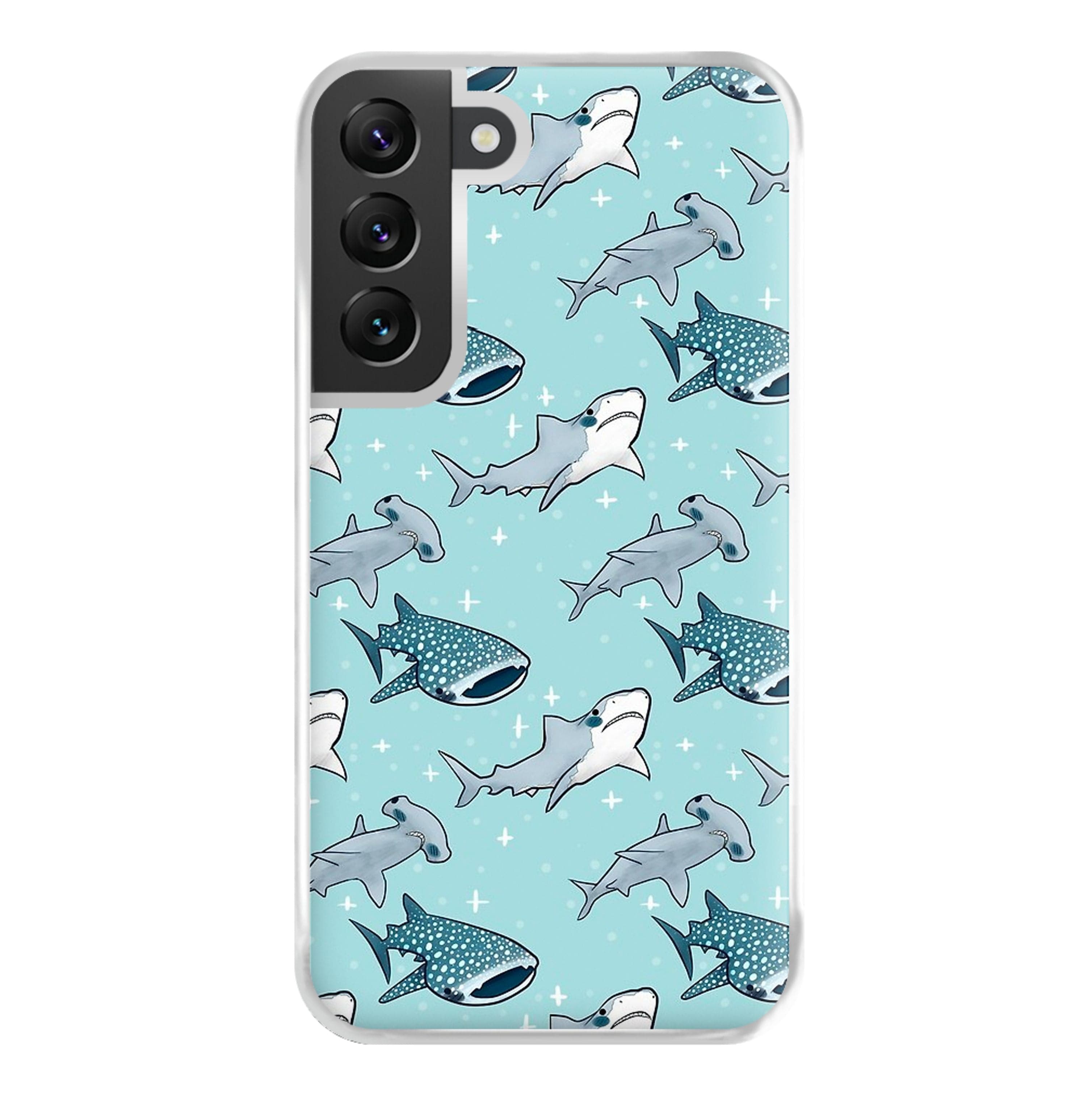 Shark Pattern Phone Case