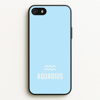 Aquarius Pastel Zodiac iPhone 5 / 5s / SE 2016 Case