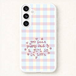 Dreamy Plaid Galaxy S26 Case