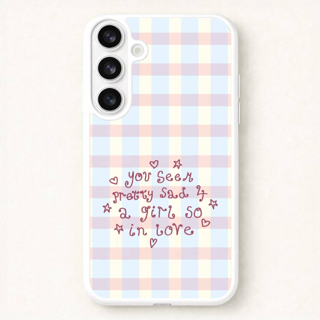 Dreamy Plaid Galaxy S26 Plus Case