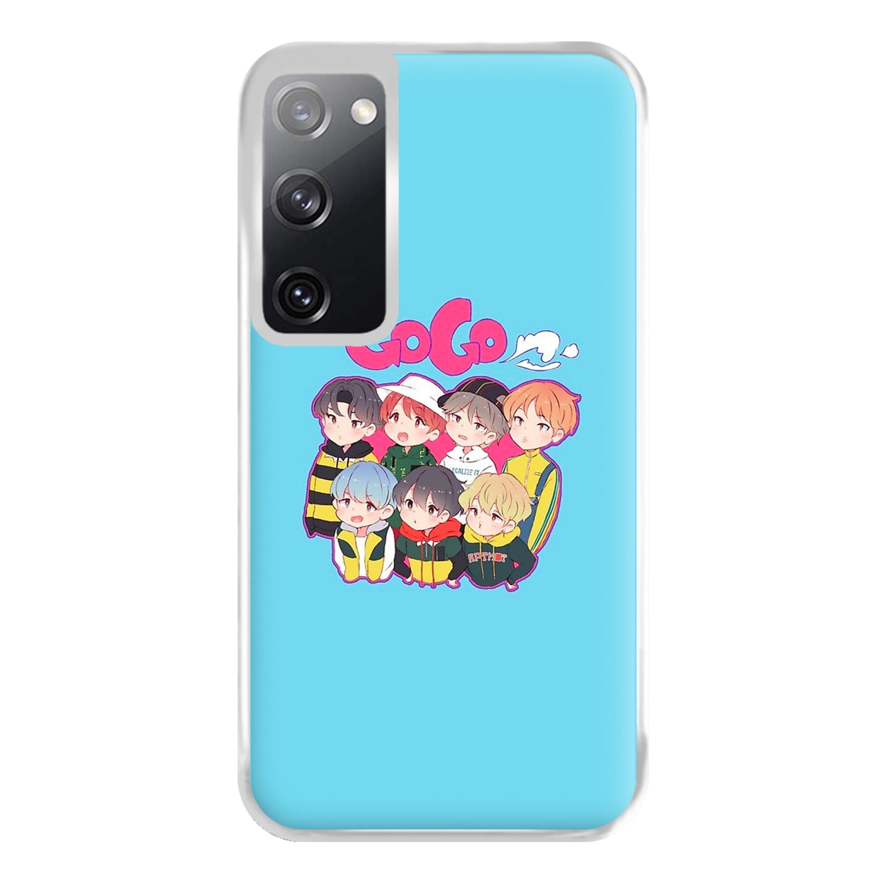 Go Go K-Pop Band Cartoon Phone Case