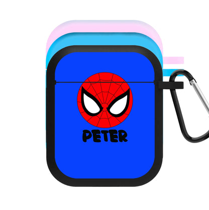 SpiderMan - Personalised Superhero Comic AirPods Case