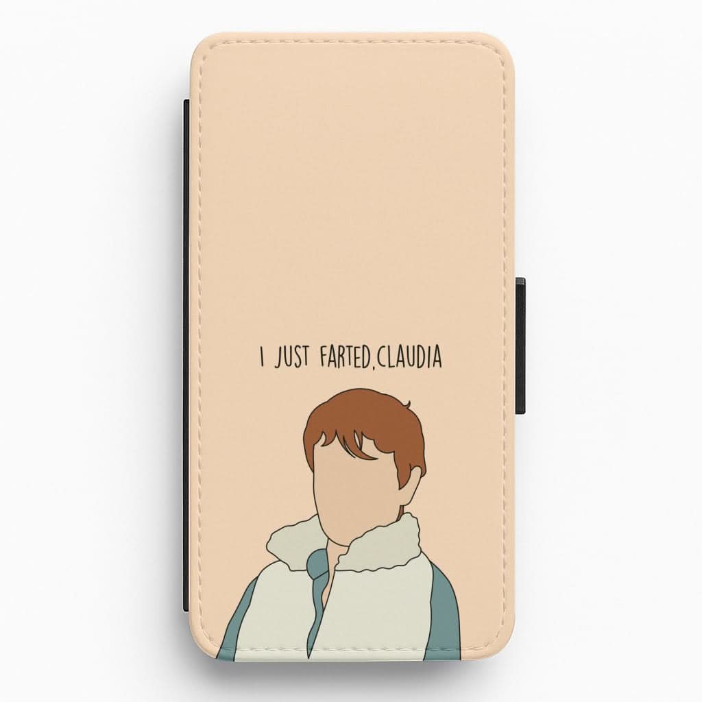 I Just Farted, Claudia Flip / Wallet Phone Case