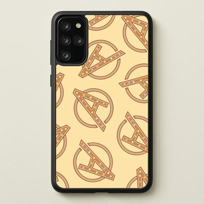 Superhero Team Gingerbread Pattern Galaxy S20 Plus Case