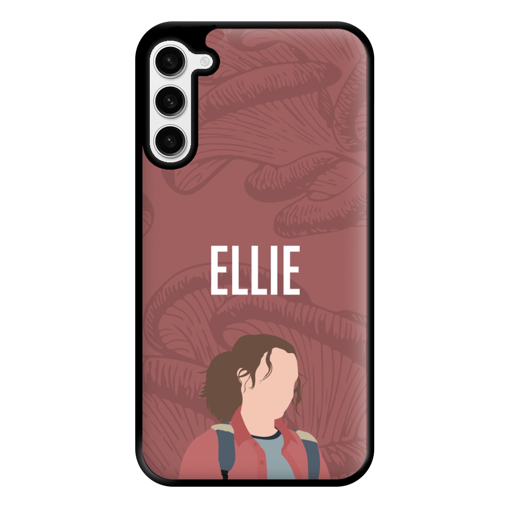 Ellie Mushroom Pattern Galaxy S23 Case