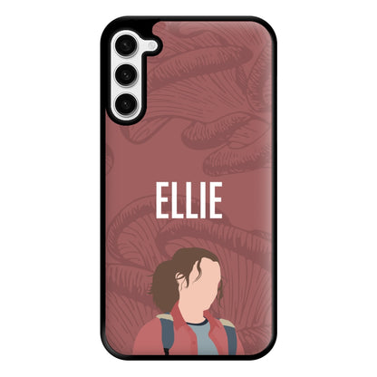 Ellie Mushroom Pattern Galaxy S23 Case