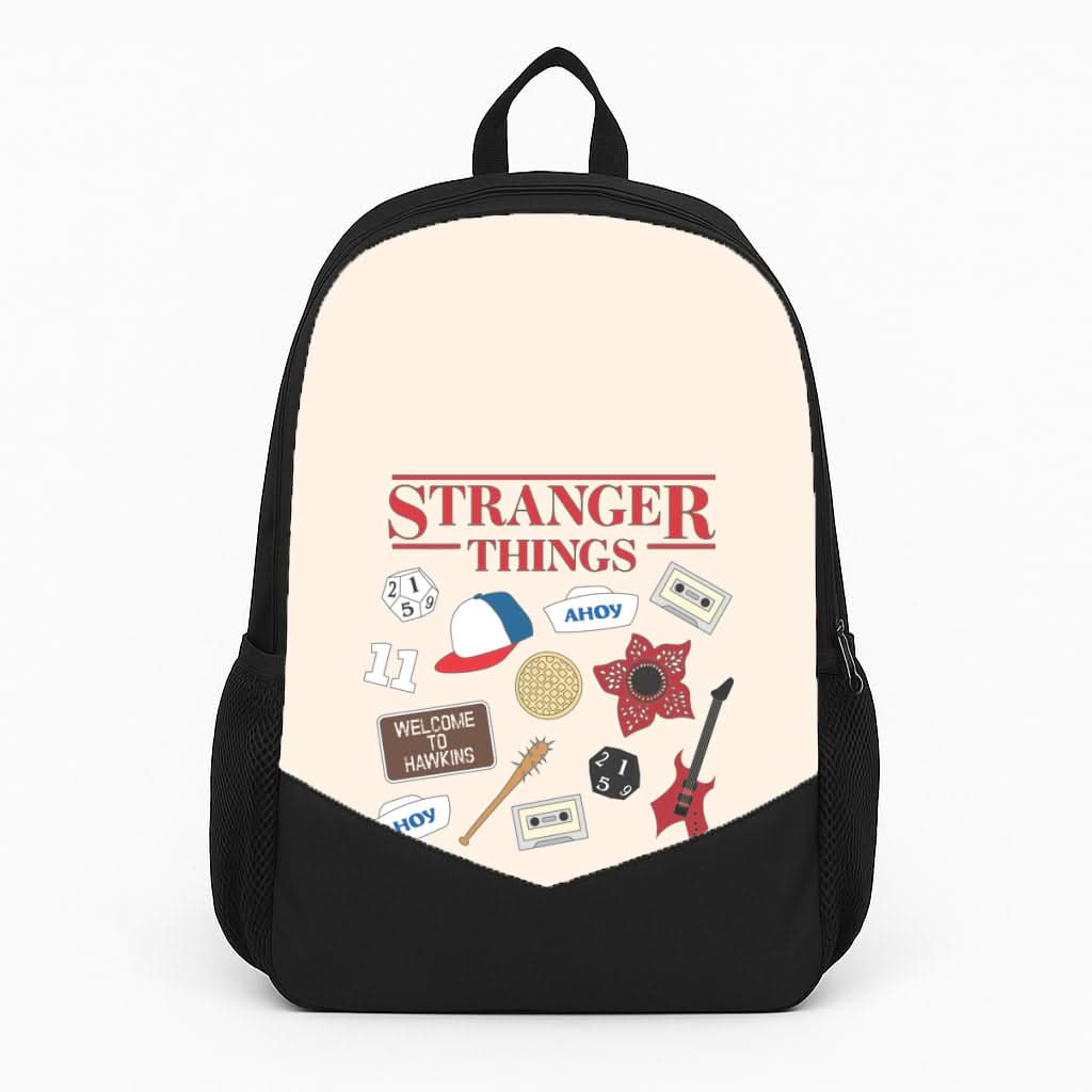 Stranger Things Cartoon Icons Backpack