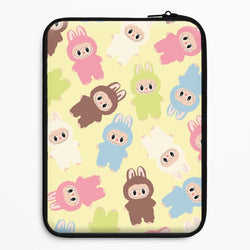 Colourful Little Monsters Pattern Universal Laptop Sleeve