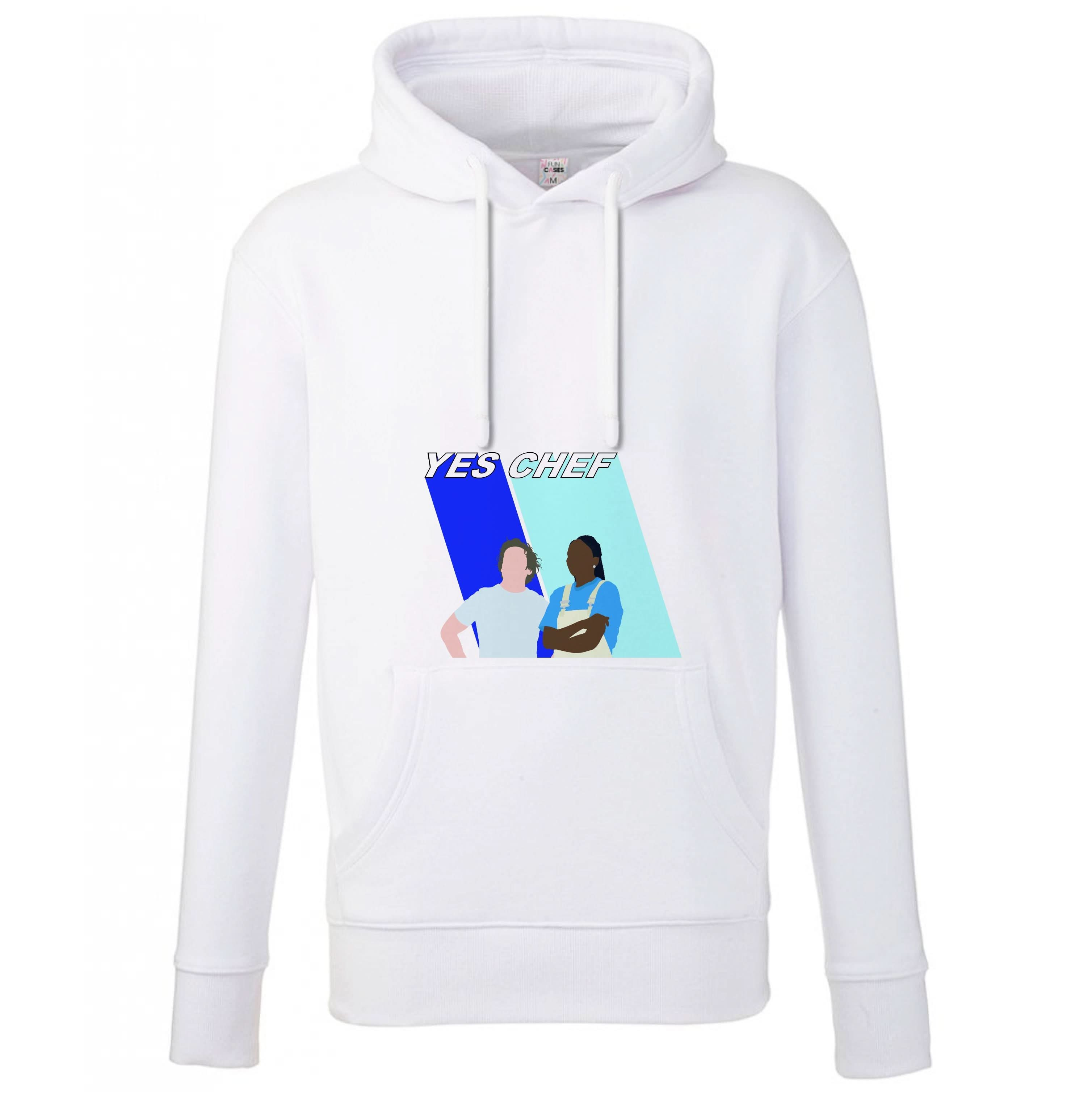 Yes Chef Blue Hoodie